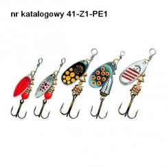 Набор блесен Robinson Perch 1 (окунь, голавль) 2-4г (okon 1) 41-Z1-PE1